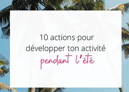trouver des clients cet été