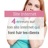 4 erreurs sur ton site internet qui font fuir tes clients
